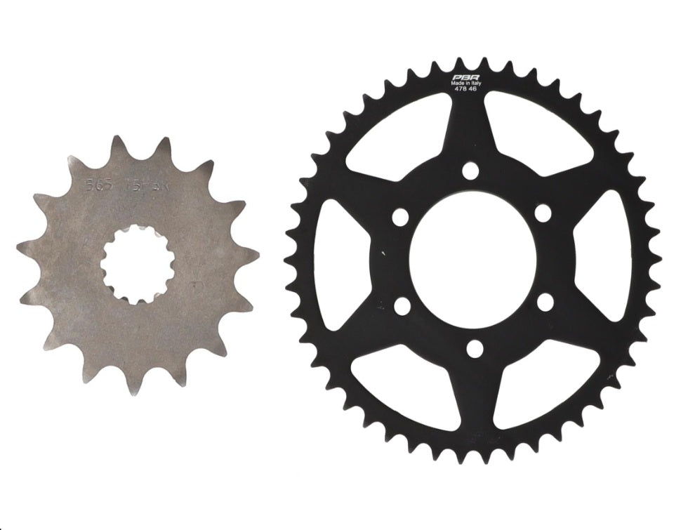 KIT PIÑON Y CATALINA CF MOTO 650NK-650GT (15T-46T)