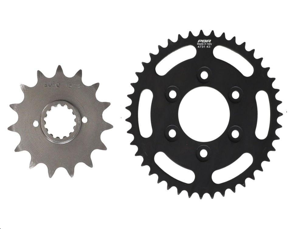 KIT PIÑON Y CATALINA DUCATI MULTISTRADA 950-MULTISTRADA V2 (15T-43T)