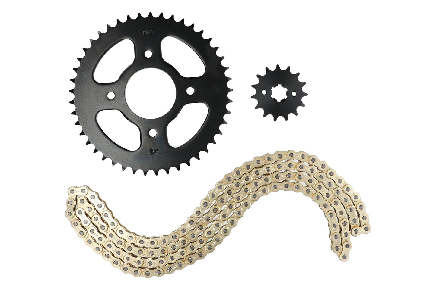 KIT ARRASTRE SUZUKI GIXXER 150 FI-GIXXER 150 SF (DORADO)