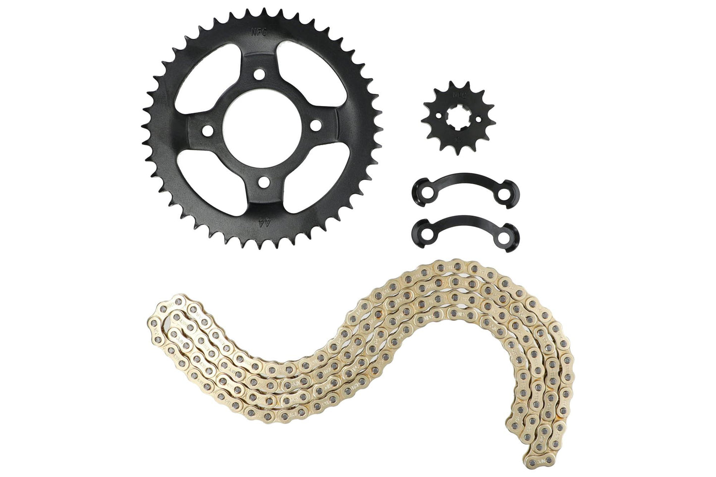 KIT ARRASTRE TVS RTR 160 2V (DORADO)