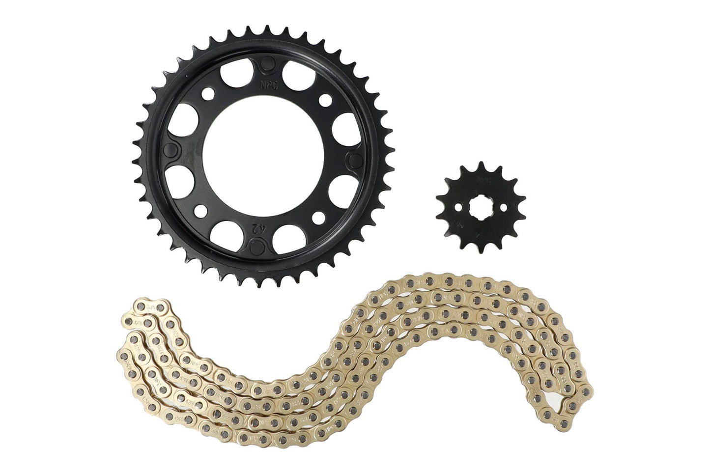 KIT ARRASTRE HONDA CB110 TWISTER (DORADO)