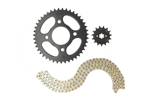 KIT ARRASTRE BAJAJ PULSAR 135 LS (DORADO)