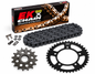 KIT ARRASTRE BMW F750GS-F850GS-F900R-F900XR-F900GS-F900GS ADVENTURE (CADENA NEGRA QX-RING-REMACHADA)