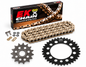 KIT ARRASTRE BMW F800GS-F800GS ADVENTURE (CADENA DORADA QX-RING-REMACHADA)