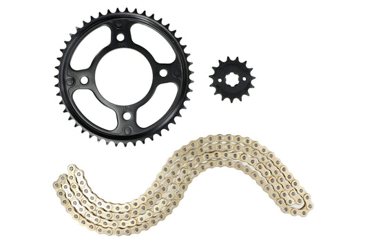 KIT ARRASTRE HONDA CB160F (DORADO)