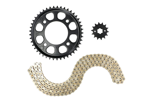 KIT ARRASTRE HONDA CB190R (DORADO)
