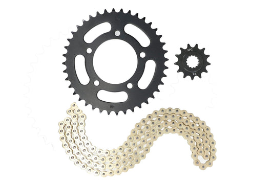 KIT ARRASTRE SUZUKI GIXXER 250 SF-VSTROM 250 SX (DORADO) (O-RING)