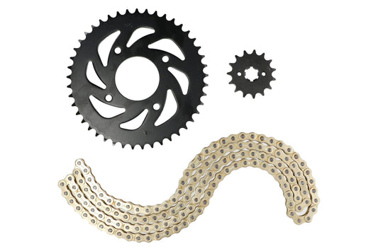 KIT ARRASTRE SUZUKI GSX-S 150-GSX-R 150 (DORADO)