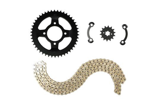 KIT ARRASTRE TVS RTR 180 (DORADO)