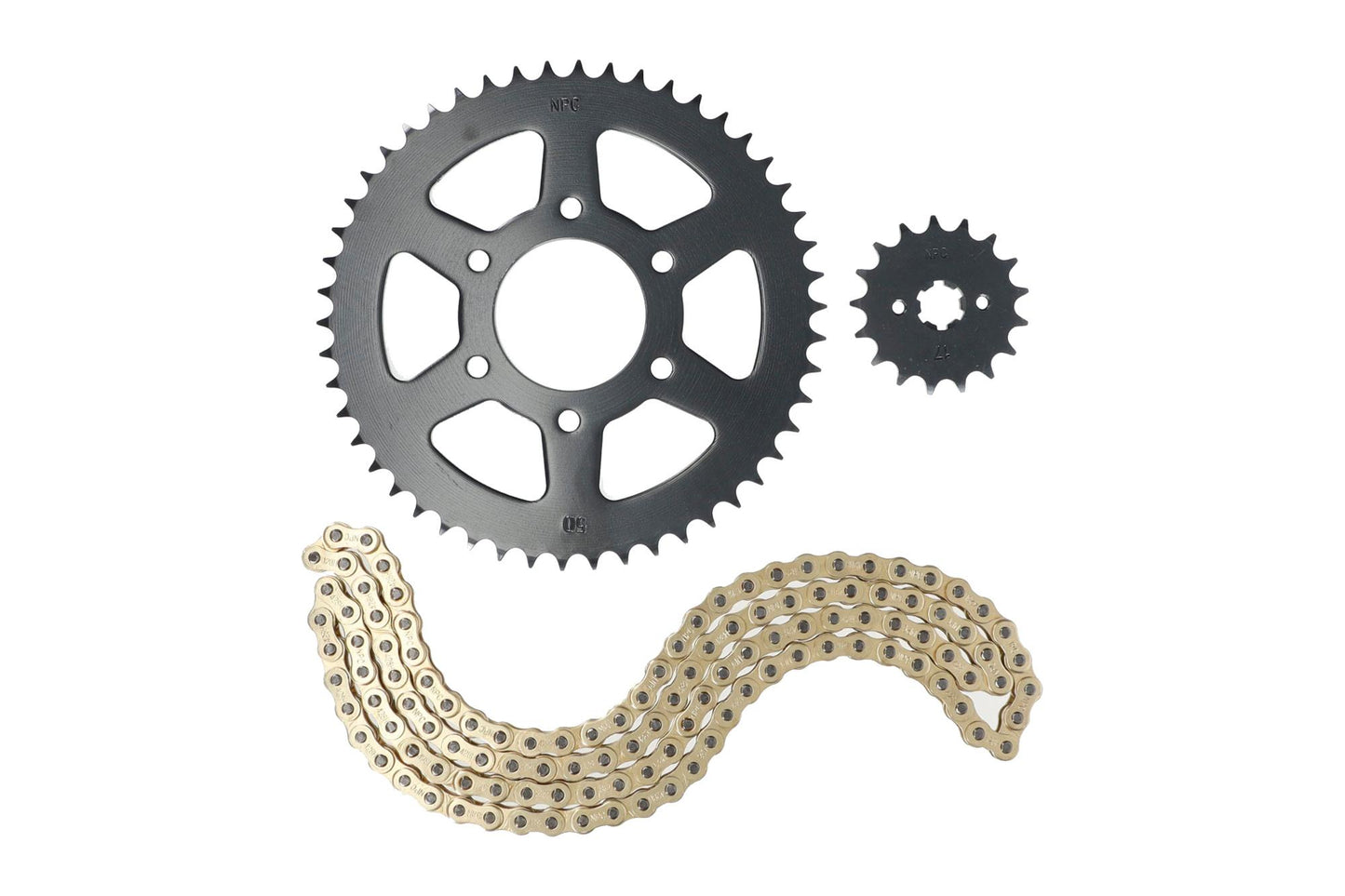 KIT ARRASTRE HAOJUE NK 150 (DORADO)